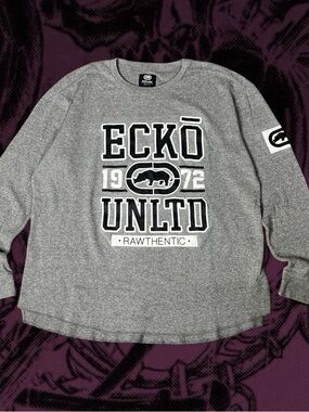 ECKO UNLTD Gray Graphic Sweatshirt